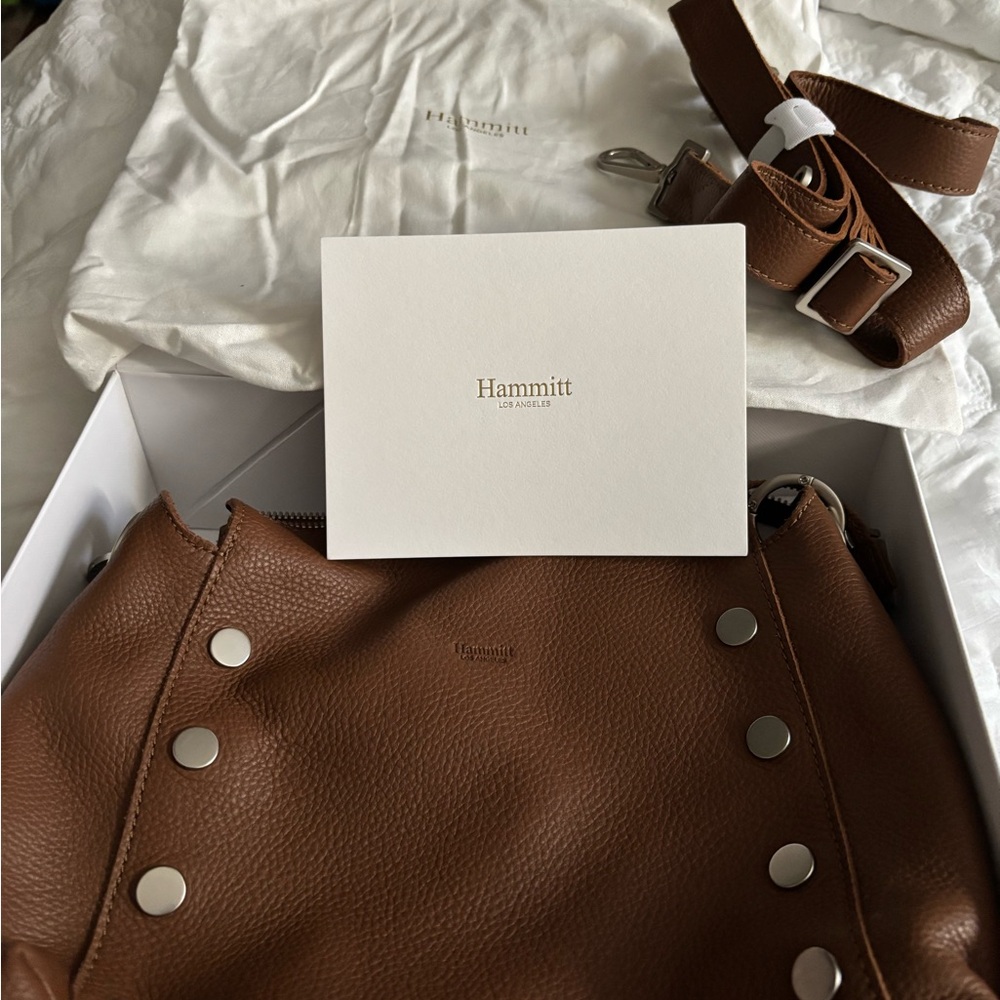 Hammitt Brown Leather Crossbody Bag